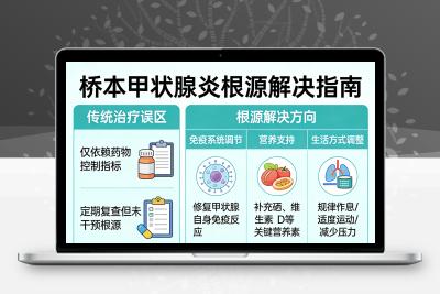 桥本甲状腺炎怎么办？功能医学视角下的全面解决方案